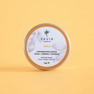 Limpiador facial solido y desmaquilante, limpia con suavidad y nutre la piel
