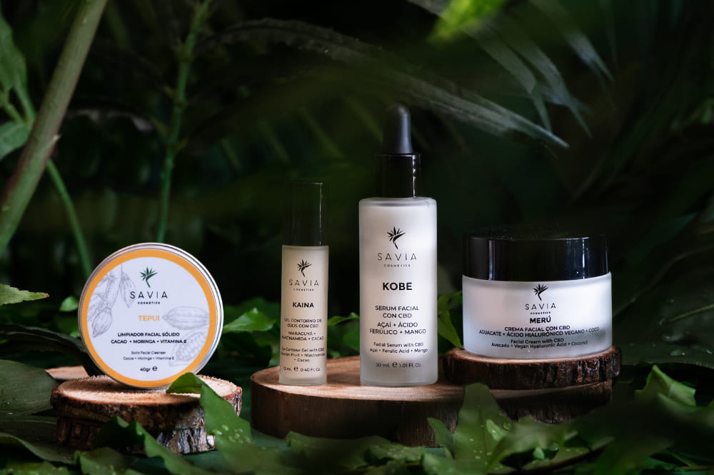Savia Cosmetics, cosmetica natural, rutina de cuidado facial completa para una piel joven